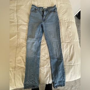 Abercrombie 90s slim straight ultra high rise